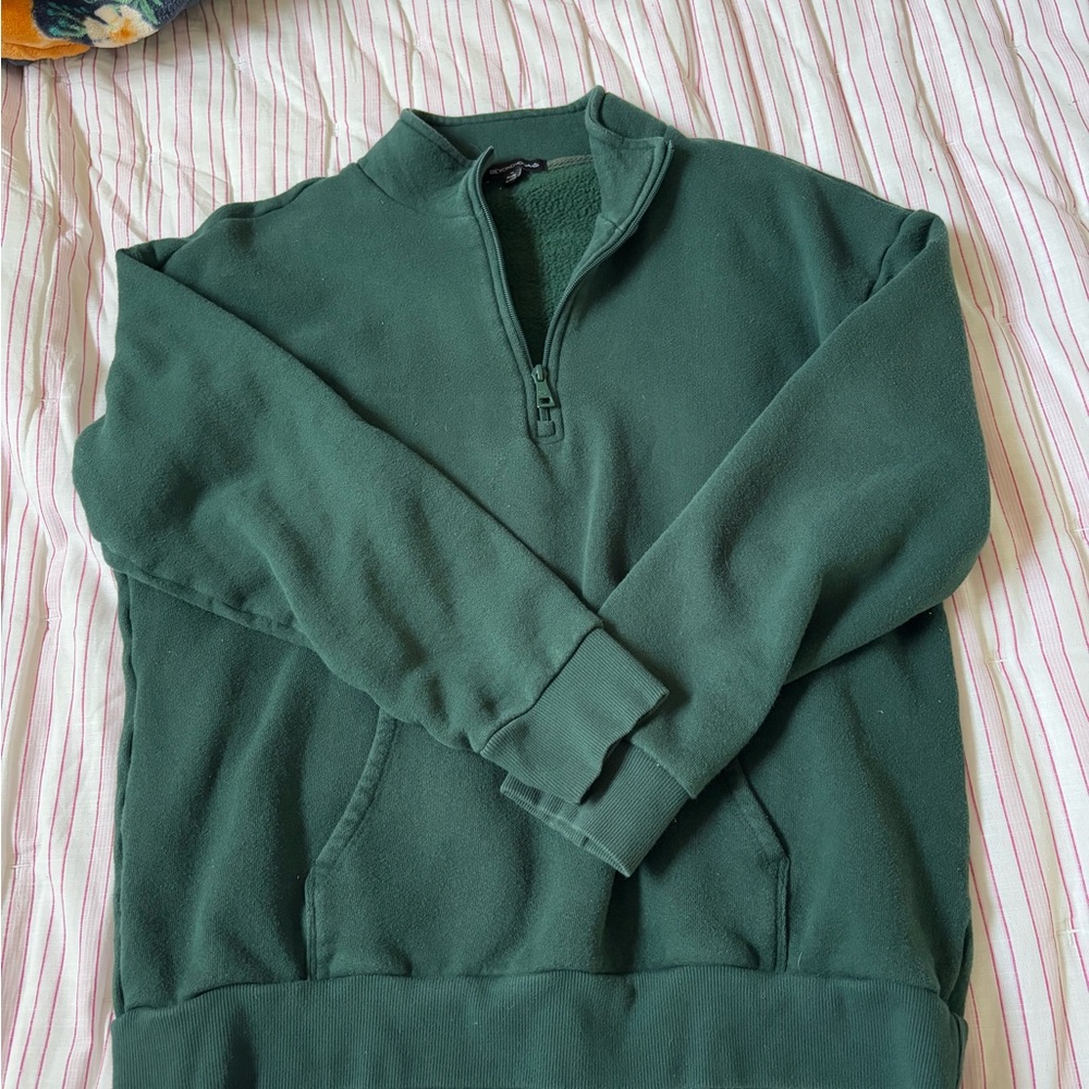 Beyond Yoga Green Zip Up Jacket